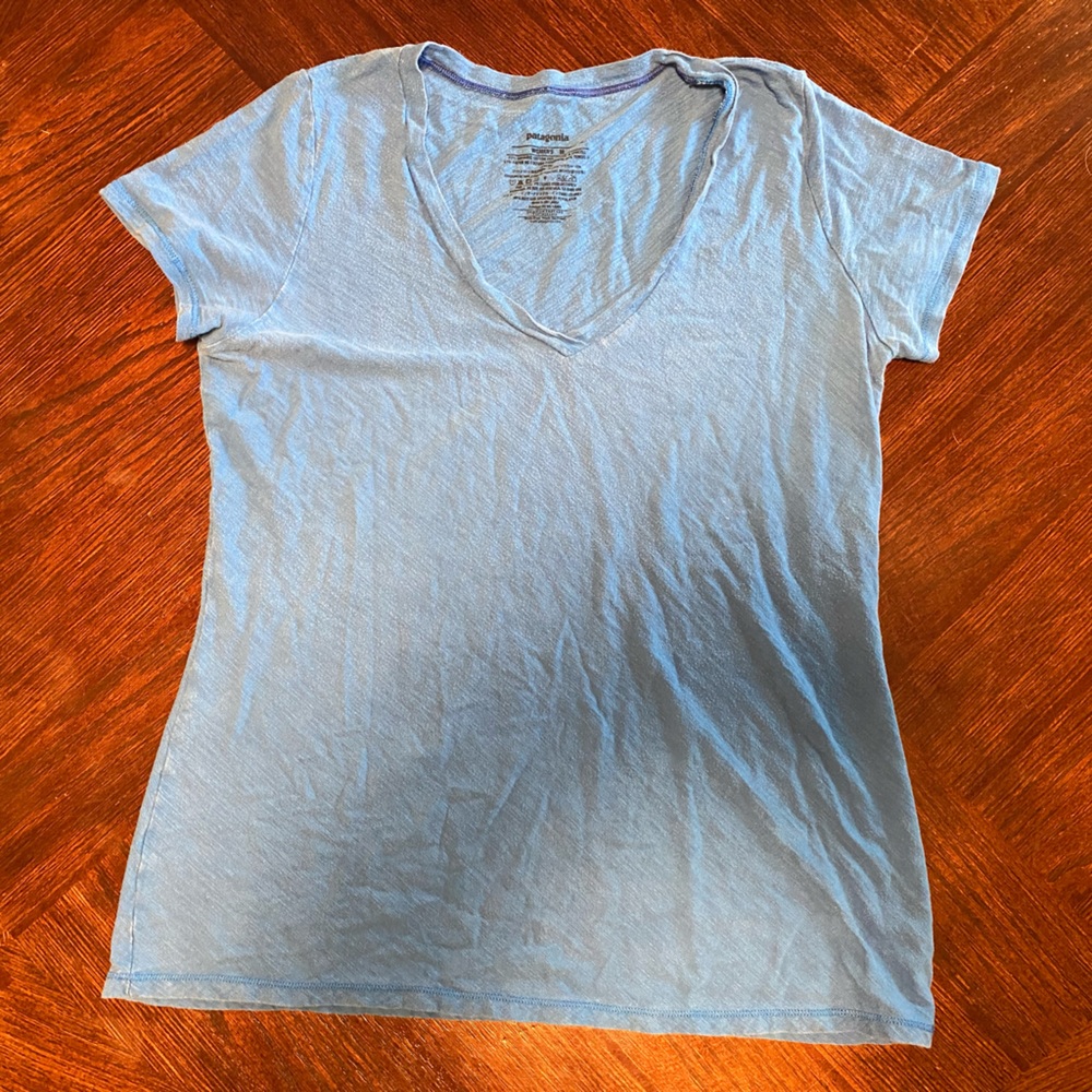 Blue Patagonia T-Shirt - Medium